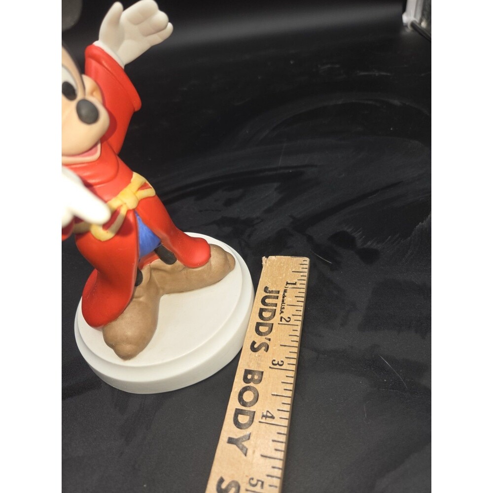 Vintage DISNEY Porcelain Mickey Mouse FANTASIA WIZARD 8" Figurine - Picture 13 of 14